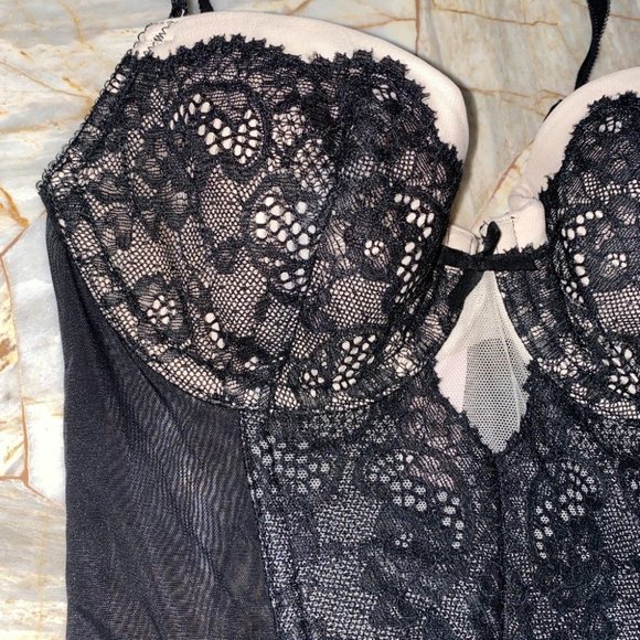 New Dream Angels Floral Lace Rings Bustier Corset - Picture 3 of 16